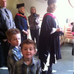 Mummy's graduation day