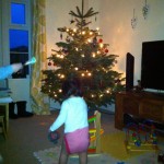 Putting up the tree