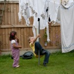 Bubbles in our garden